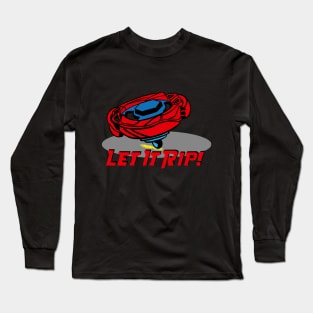 beyblade let it rip Long Sleeve T-Shirt